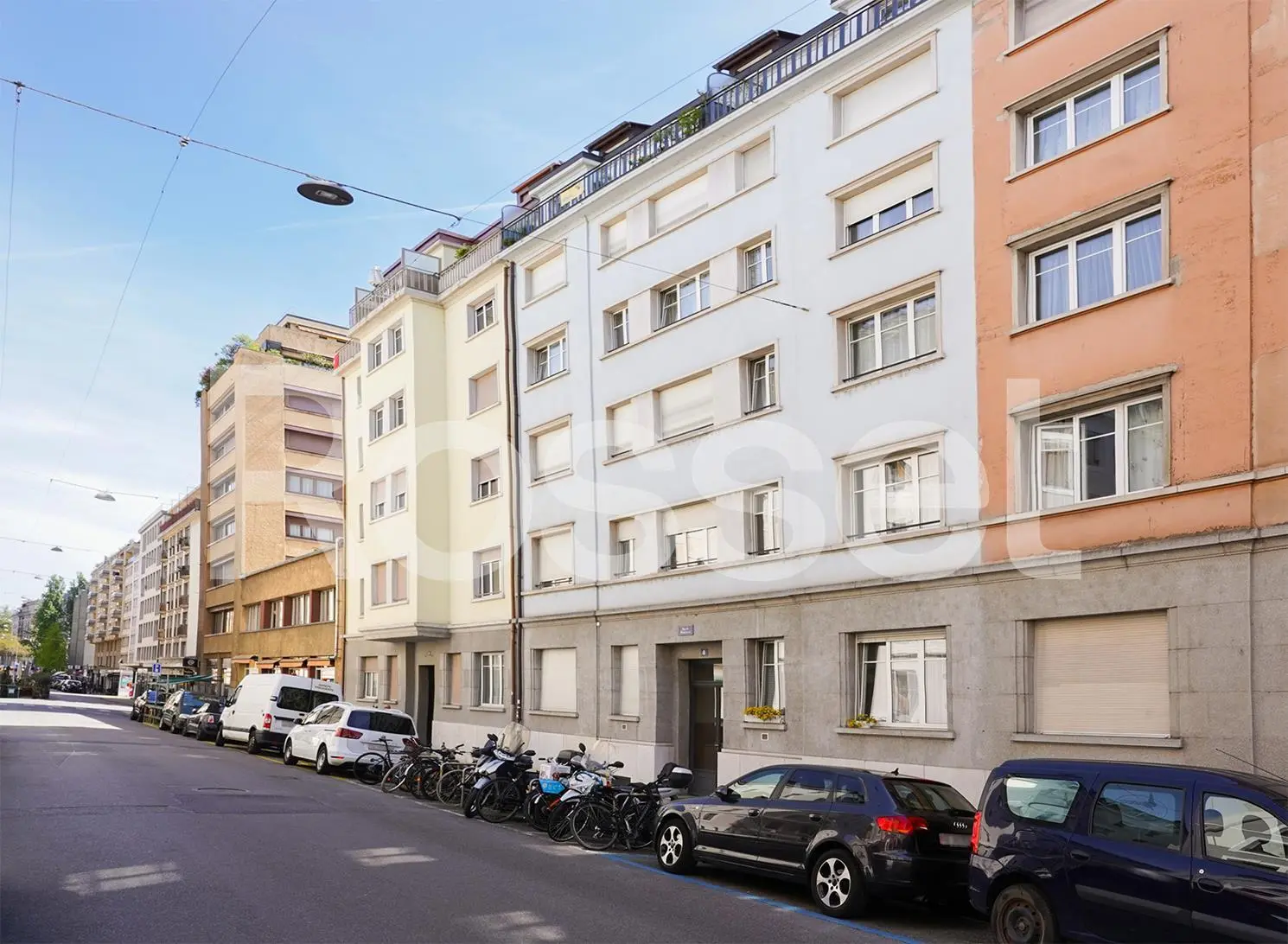 Appartement de 3,5 pièces au 3ème étage situé dans le quartier des Eaux-Vives.